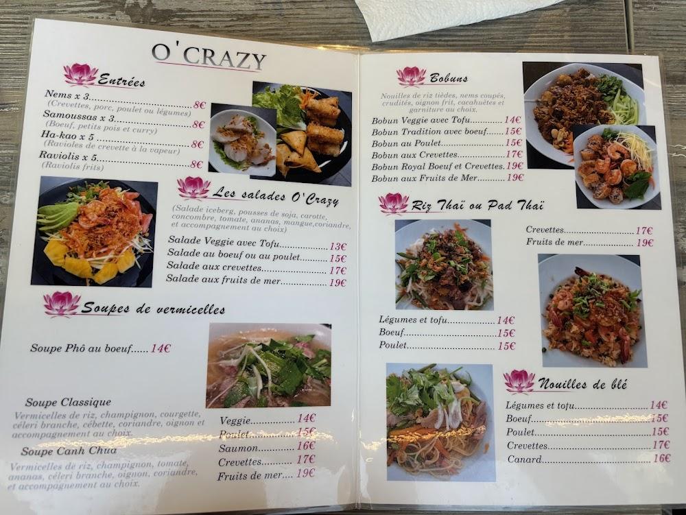 O'Crazy - Menu Image 2